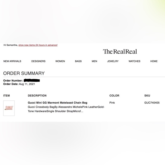 Gucci Mini GG Marmont Matelassé Chain Bag - Picture 9 of 9